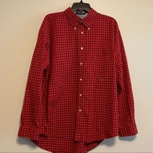Red Button Down by Tommy Hilfiger